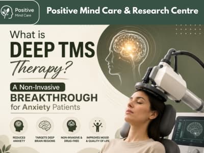 What is Deep TMS Therapy? A Non-Invasive Breakthrough for Anxiety Patients