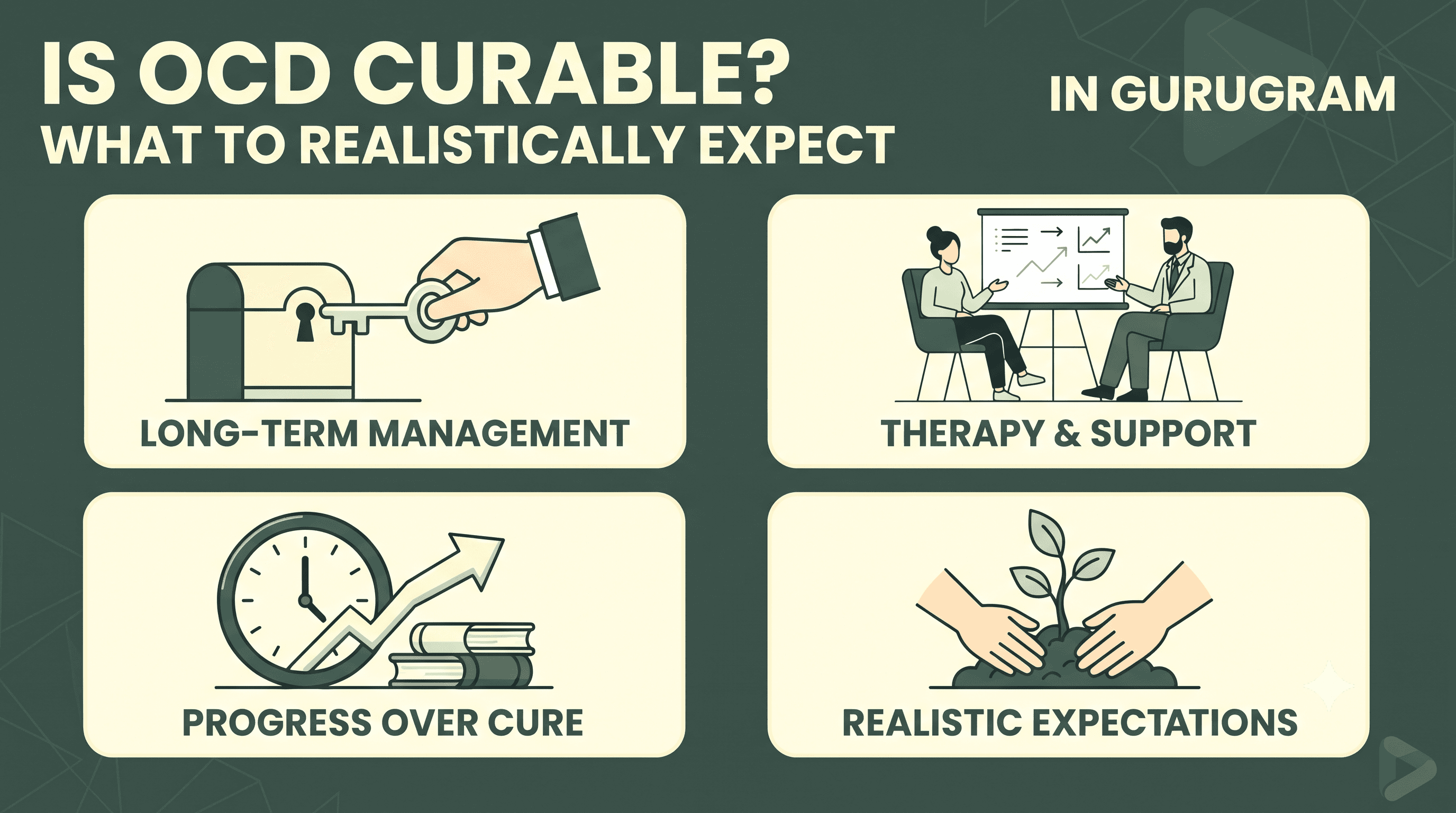 Is OCD Curable? What to Realistically Expect from Treatment in Gurugram