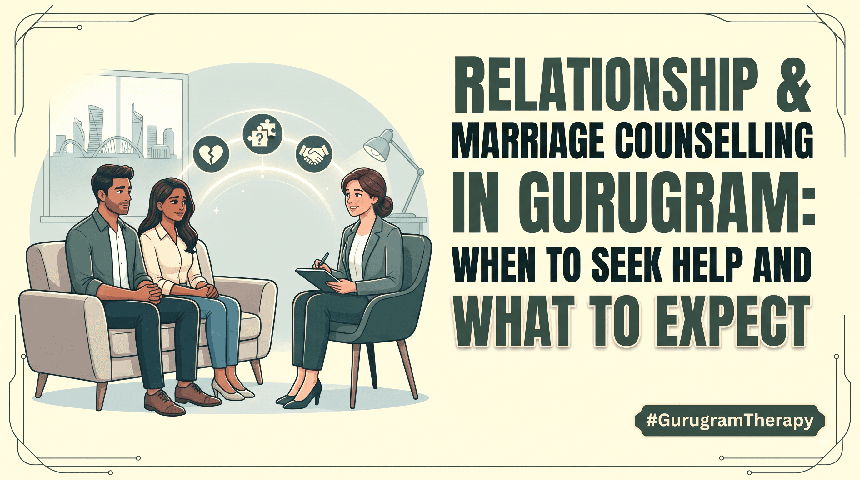 Relationship & Marriage Counselling in Gurugram: When to Seek Help and What to Expect