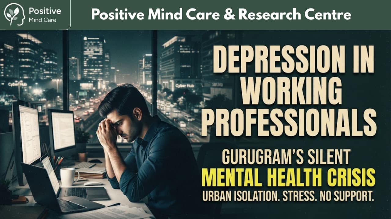 Depression in Working Professionals: Gurugram's Silent Mental Health Crisis