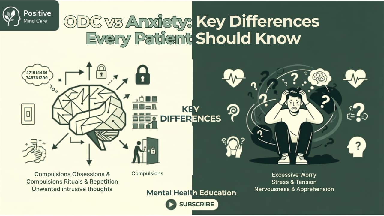 OCD vs Anxiety: Key Differences Every Patient Should Know