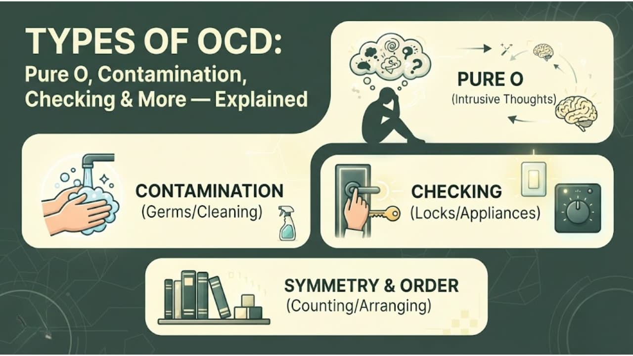Types of OCD: Pure O, Contamination, Checking & More — Explained