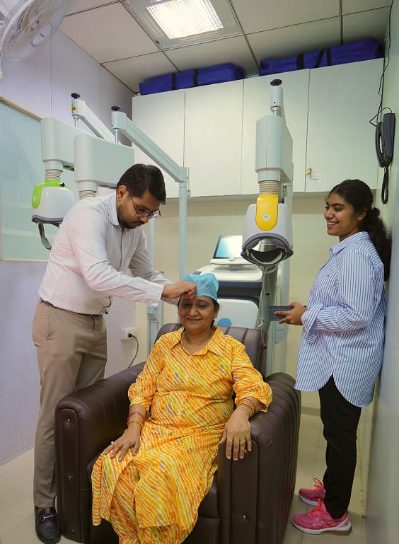 Deep TMS treatment