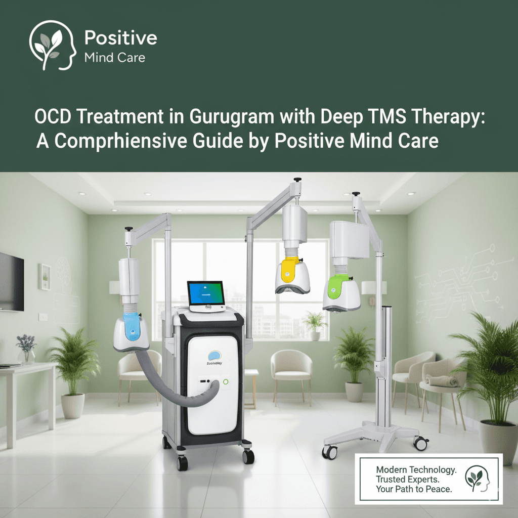 OCD Treatment in Gurugram with Deep TMS Therapy: A Comprehensive Guide by Positive Mind Care
